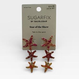 Sugarfix by Baublebar Starfish Dangle Pierced Earrings